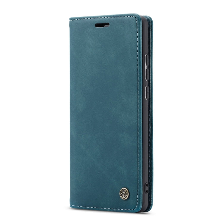 CaseMe-013 Multifunctional Retro Frosted Horizontal Flip Leather Case for Huawei P30 Lite, with Card Slot & Holder & Wallet (Blue) - Huawei Cases by CaseMe | Online Shopping UK | buy2fix