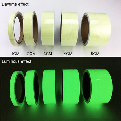 Luminous Tape Green Glow In Dark Wall Sticker Luminous Photoluminescent Tape Stage Home Decoration, Size: 2cm x 10m(Green Light) - Sticker by buy2fix | Online Shopping UK | buy2fix