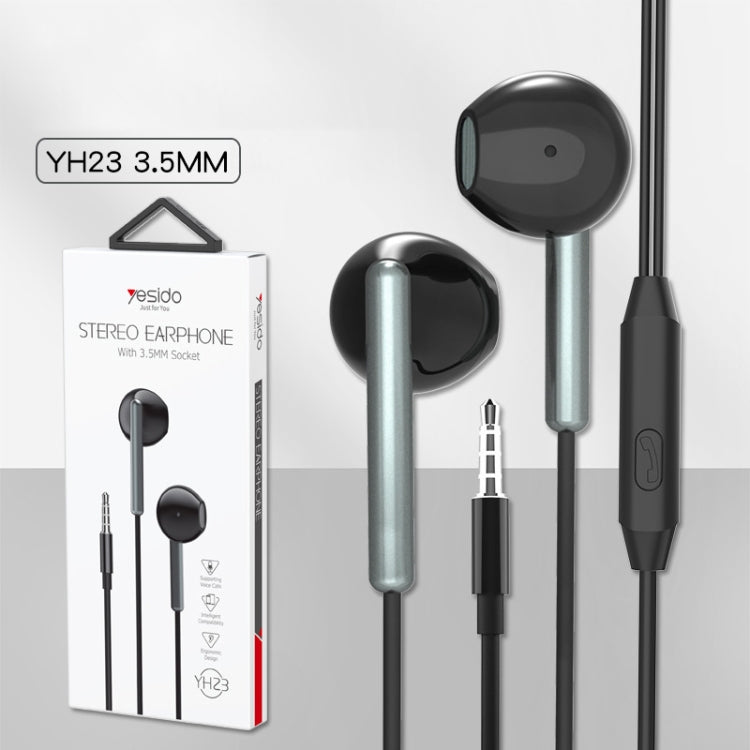 Yesido YH23 3.5mm In-Ear Wired Earphone, Length: 1.2m - In Ear Wired Earphone by Yesido | Online Shopping UK | buy2fix