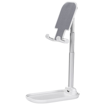 Z01 Universal Folding Retractable Desktop Holder Bracket for Mobile Phone Tablet (White) - Desktop Holder by buy2fix | Online Shopping UK | buy2fix