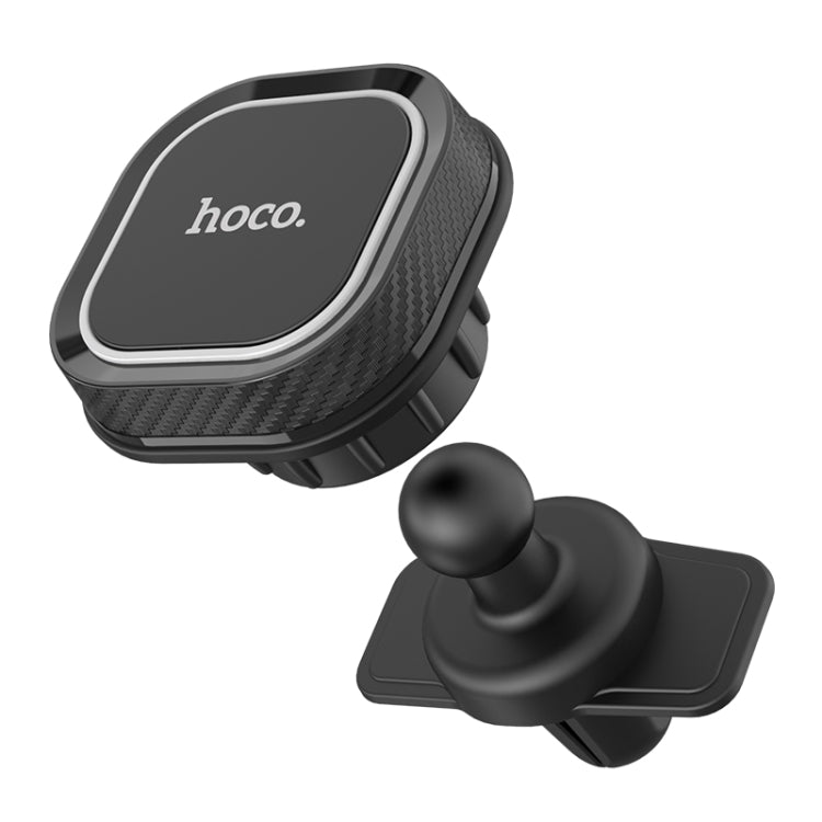 Hoco CA52 Intelligent Series Air Outlet In-car Holder (Black) - Car Holders by hoco | Online Shopping UK | buy2fix