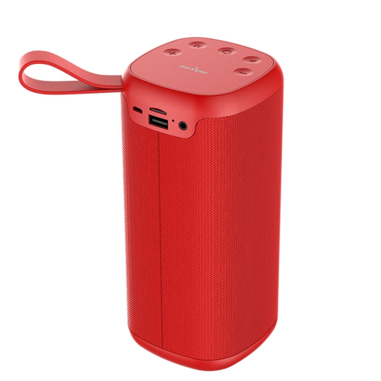 ZEALOT S35 Portable Heavy Bass Stereo Wireless Bluetooth Speaker with Built-in Mic, Support Hands-Free Call & TF Card & AUX (Red) - Desktop Speaker by ZEALOT | Online Shopping UK | buy2fix