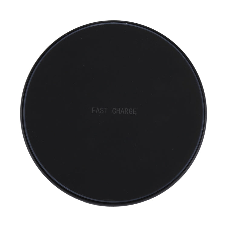 DC 9V 1.67A / 5V 1A Universal Round Shape Qi Standard Fast Wireless Charger with Indicator Light - Apple Accessories by buy2fix | Online Shopping UK | buy2fix