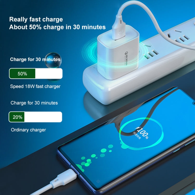 WK WP-U57 Max 18W Maxspeed QC3.0 Fast Charger (UK Plug) - Apple Accessories by WK | Online Shopping UK | buy2fix