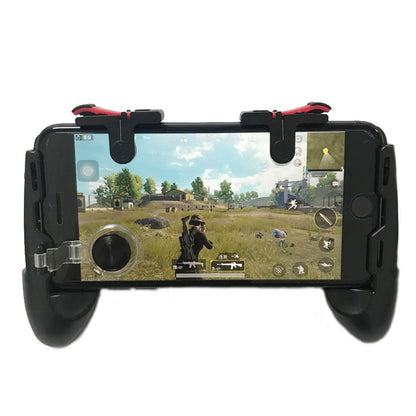 4 in 1 D9 Eats Chicken to Assist the Jedi Survival Stimulation Battlefield Mobile Handle Grip Gamepads, For iPhone, Galaxy, Sony, HTC, LG, Huawei, Xiaomi, Tablet Pad Button and other Smartphones - Controller Gamepad by buy2fix | Online Shopping UK | buy2fix