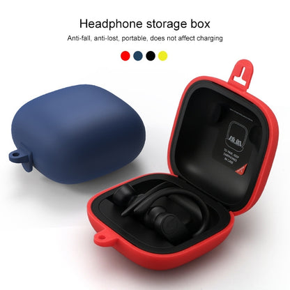 Solid Color Silicone Wireless Bluetooth Earphone Protective Case for Beats Powerbeats Pro(Grey) - Other Case by buy2fix | Online Shopping UK | buy2fix