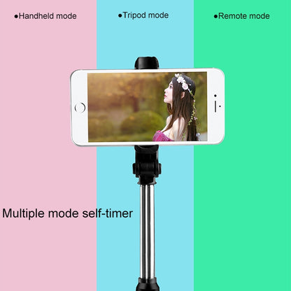 XT10 Multi-function Mobile Live Broadcast Bluetooth Self-timer Pole Tripod (Black) - Consumer Electronics by buy2fix | Online Shopping UK | buy2fix