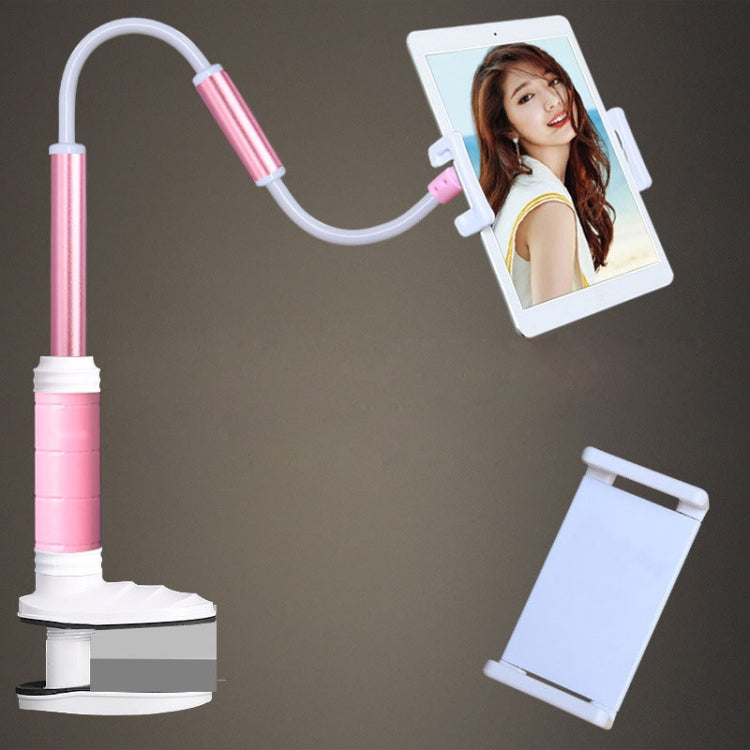 Aluminum-magnesium Alloy Free-Rotating Lazy Bracket Universal Mobile Phones Tablet PC Stand, Suitable for 4-12.9 inch Mobile Phones / Tablet PC, Length: 90cm(Pink) - Lazy Bracket by buy2fix | Online Shopping UK | buy2fix