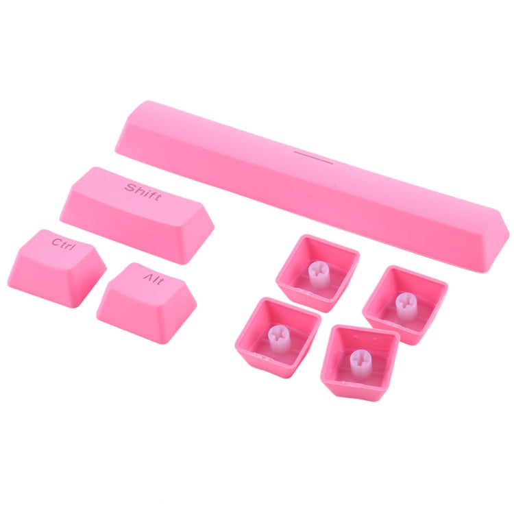 104 Keys Double Shot PBT Backlit Keycaps for Mechanical Keyboard(Pink) - Silicone / Sticker by buy2fix | Online Shopping UK | buy2fix