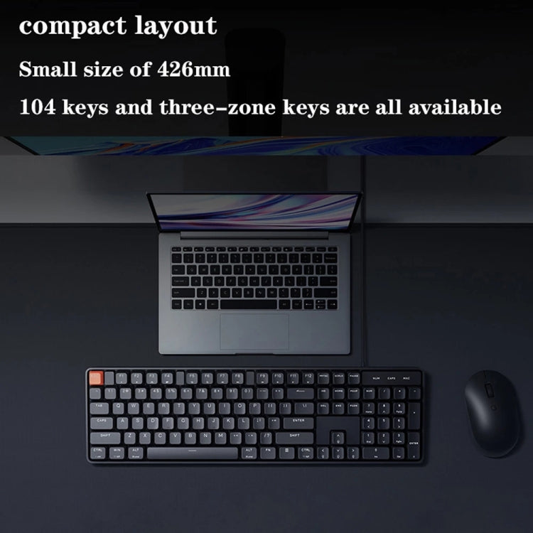 Original Xiaomi 104 Keys Red Switch Wired Mechanical Keyboard Support Win / Mac OS - Wired Keyboard by Xiaomi | Online Shopping UK | buy2fix