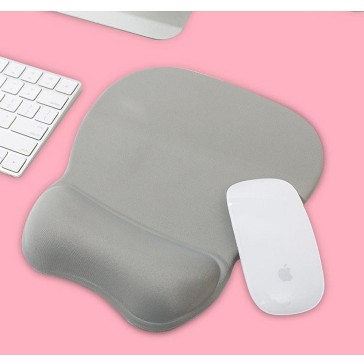 MONTIAN MF-01 Oval Slow Rebound Memory Cotton Soft Bracer Mouse Pad(Grey) - Mouse Pads by buy2fix | Online Shopping UK | buy2fix