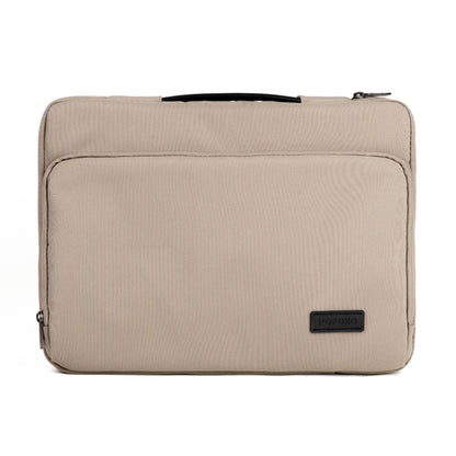 POFOKO Functional Wind Series E550 13.3 inch Portable Waterproof Wear-resistant Polyester Laptop Handbag(Khaki) - 13.3 inch by POFOKO | Online Shopping UK | buy2fix