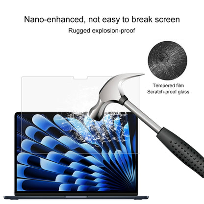 For MacBook Air 15.3 inch A2941 2023 25pcs 9H Explosion-proof Tempered Glass Film - Screen Protectors by buy2fix | Online Shopping UK | buy2fix