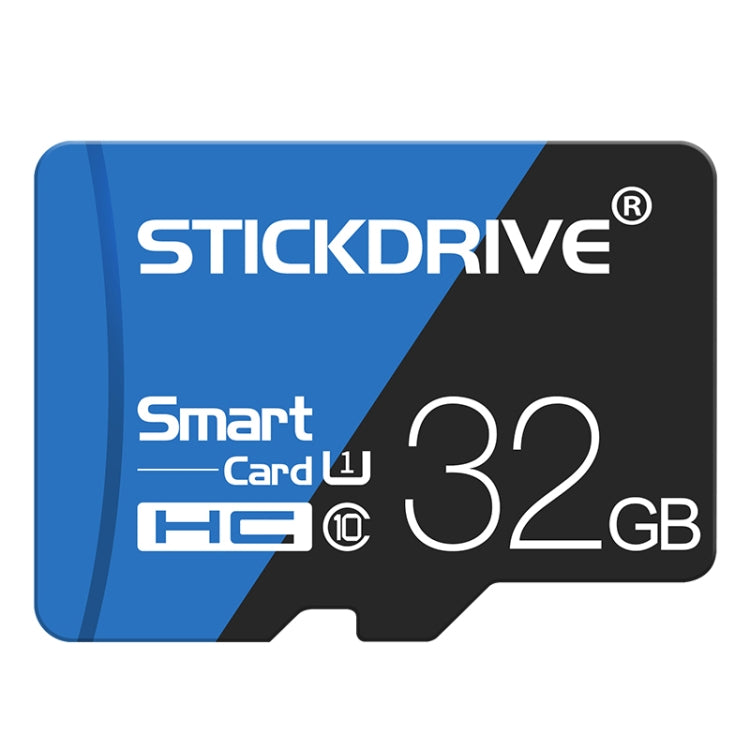 STICKDRIVE 32GB High Speed U1 Blue and Black TF(Micro SD) Memory Card - Micro SD Card by STICKDRIVE | Online Shopping UK | buy2fix