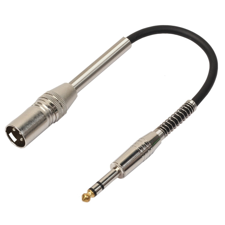 30cm XLR 3-Pin Male to 1/4 inch (6.35mm) Female Plug Stereo Microphone Audio Cord Cable - Consumer Electronics by buy2fix | Online Shopping UK | buy2fix