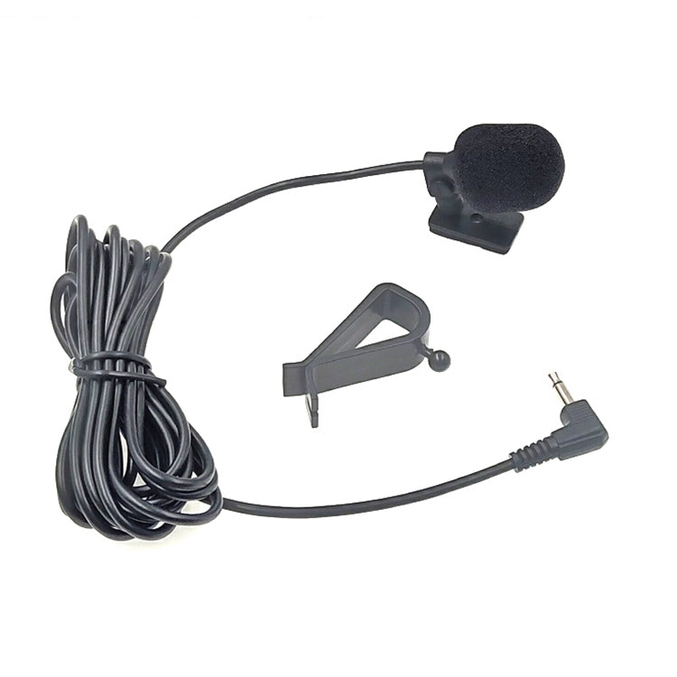 ZJ015MR Mono 3.5mm Angle Head Plug Car Navigation DVD External Paste Microphone, Length: 3m - Consumer Electronics by buy2fix | Online Shopping UK | buy2fix