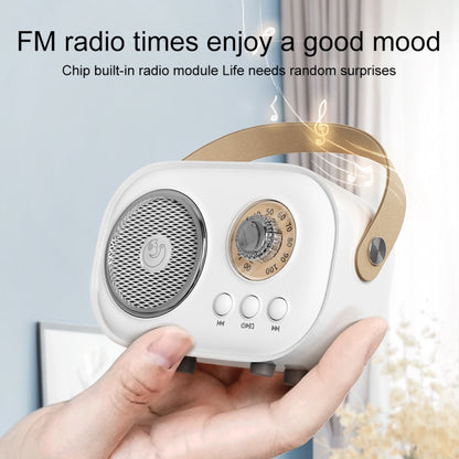 C20 Plus Multifunctional Karaoke Bluetooth Speaker With Microphone (Beige) - Microphone by buy2fix | Online Shopping UK | buy2fix