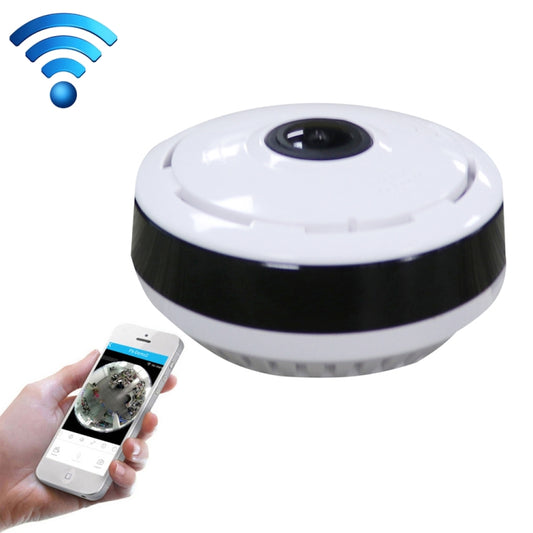 JJX-1801 Fisheye Wide Angle 1.0MP Smart Wireless Wifi IP Camera, Support TF Card (128GB Max) - Security by buy2fix | Online Shopping UK | buy2fix