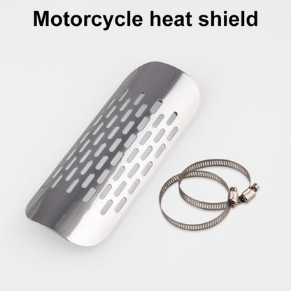 MB-EX014-S Motorcycle Modification Accessories Iron 75mm Exhaust Pipe Heat Shield for Kawasaki - Others by buy2fix | Online Shopping UK | buy2fix