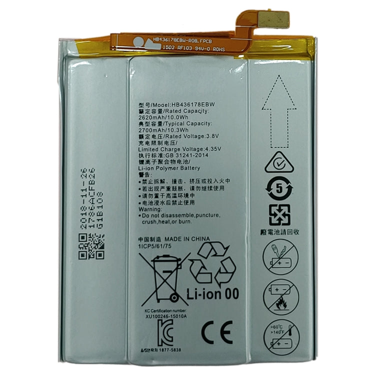 HB436178EBW Li-ion Polymer Battery for Huawei Mate S CRR-CL00 CRR-UL00 - For Huawei by buy2fix | Online Shopping UK | buy2fix
