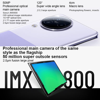 Xiaomi Civi 3 5G, 50MP Camera, 12GB+256GB, Triple Back Cameras + Dual Front Cameras, In-screen Fingerprint Identification, 4500mAh Battery, 6.55 inch MIUI 14 Dimensity 8200-Ultra Octa Core 4nm up to 3.1GHz, Network: 5G, NFC (Grey) - Xiaomi MI by Xiaomi | Online Shopping UK | buy2fix