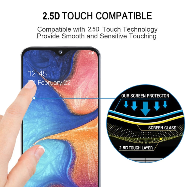 Full Glue Full Cover Screen Protector Tempered Glass film for Galaxy A30 & A50 & M30 & A40S - Samsung Accessories by buy2fix | Online Shopping UK | buy2fix