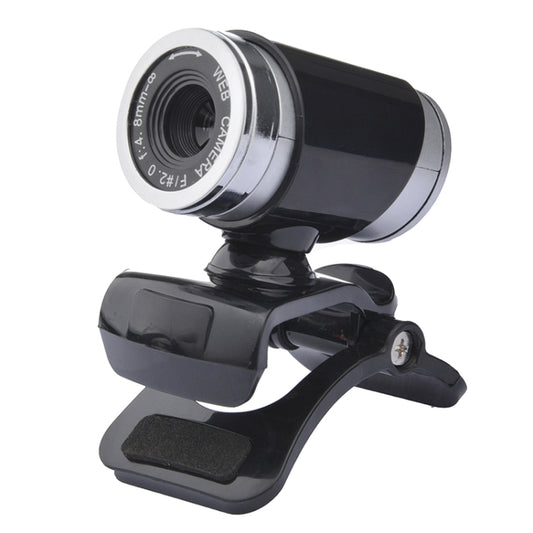 A860 HD Computer USB WebCam with Microphone(Black) - HD Camera by buy2fix | Online Shopping UK | buy2fix