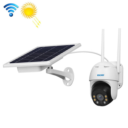 ESCAM QF130 1080P IP66 Waterproof WiFi IP Camera with Solar Panel, Support Night Vision & Motion Detection & Two Way Audio & TF Card & PTZ Control - Security by ESCAM | Online Shopping UK | buy2fix