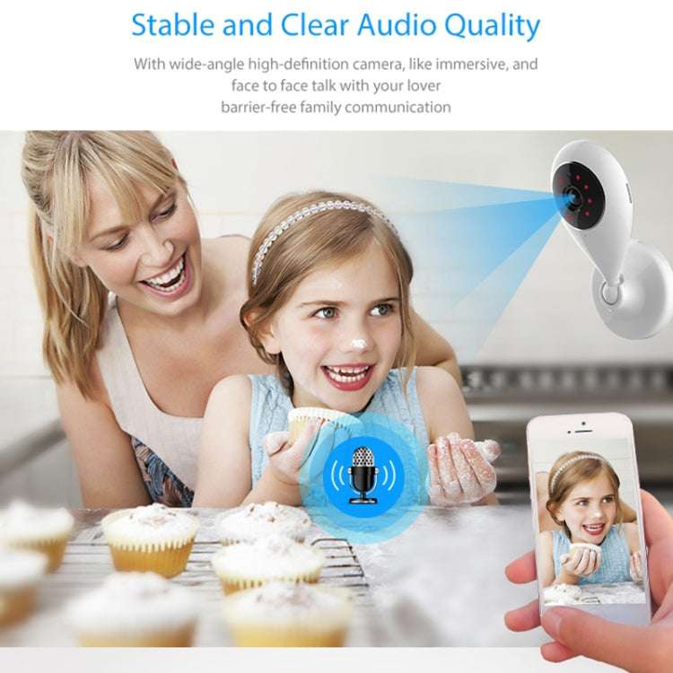 NEO NIP-55AI Indoor WiFi IP Camera, with IR Night Vision & Multi-angle Monitor & Mobile Phone Remote Control - Mini Camera by NEO | Online Shopping UK | buy2fix