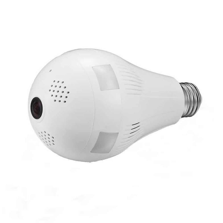 DTS-T3 1.44mm Lens 1.3 Megapixel 360 Degree Light Bulb Infrared IP Camera, Support Motion Detection & E-mail Alarm & TF Card & APP Push, IR Distance: 10m - Security by buy2fix | Online Shopping UK | buy2fix