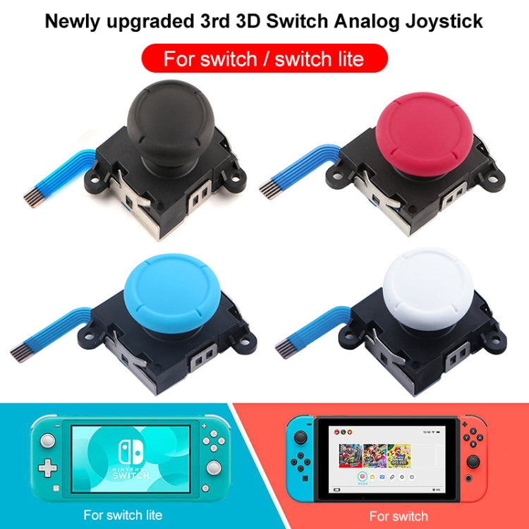 Game Console 3D Left Right Interoperability Rocker Remote Sensing Joystick for Nintendo Switch / Switch Lite(Black) - Repair & Spare Parts by buy2fix | Online Shopping UK | buy2fix