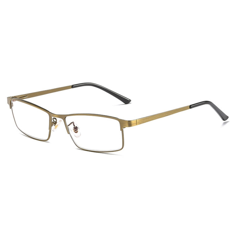 Dual-purpose Photochromic Presbyopic Glasses, +1.00D(Gold) - Presbyopic Glasses by buy2fix | Online Shopping UK | buy2fix