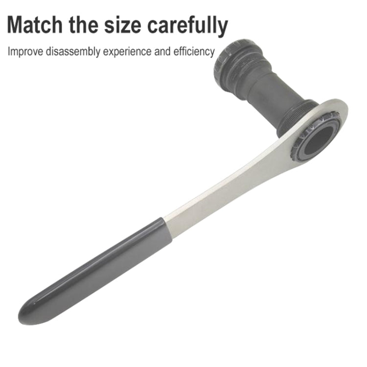 BIKERSAY BB49-16 Bicycle Repair Tools Multi-function Wrench Tool Stainless Steel Axis Spanner - Outdoor & Sports by BIKERSAY | Online Shopping UK | buy2fix