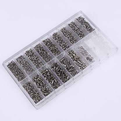 1000 PCS Watch Sunglass Spectacles Screws Nut Repair Kit With a Screwdriver - Home & Garden by buy2fix | Online Shopping UK | buy2fix