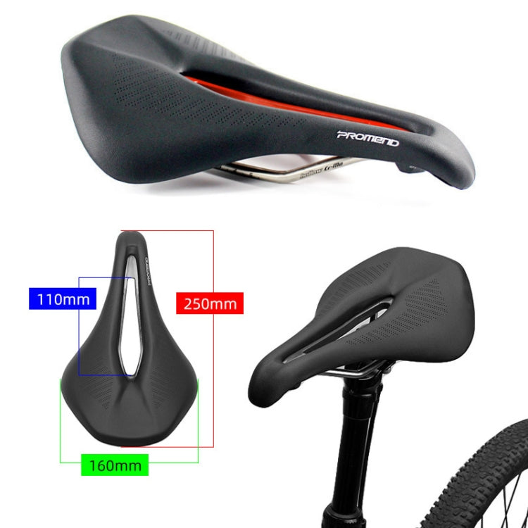 PROMEND SD-576 Nylon Fiber Triathlon Bicycle Saddle (Black) - Outdoor & Sports by PROMEND | Online Shopping UK | buy2fix