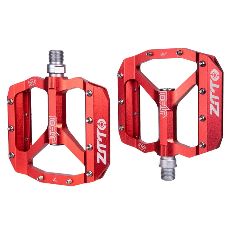 ZTTO Bike Pedal Ultralight Aluminum Alloy Bicycle Pedal (Red) - Pedals by ZTTO | Online Shopping UK | buy2fix