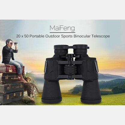 Maifeng 20x50 Waterproof High Definition High Times Outdoor Binoculars Telescope - Binoculars by MaiFeng | Online Shopping UK | buy2fix