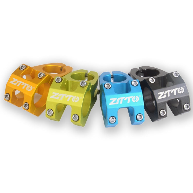 ZTTO Cycling Accessories MTB Bike Handlebar Stem Suitable for 31.8mm(Yellow) - Outdoor & Sports by ZTTO | Online Shopping UK | buy2fix