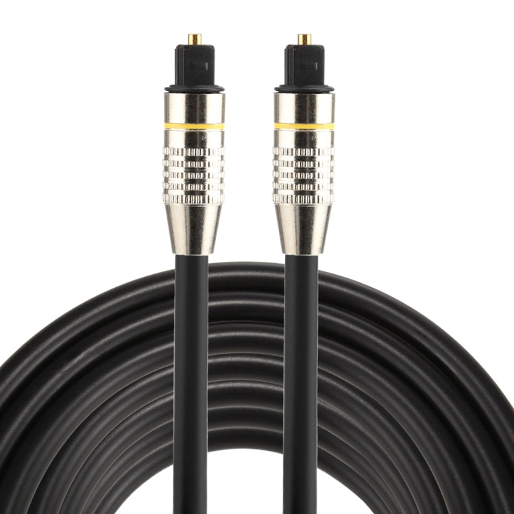5m OD6.0mm Nickel Plated Metal Head Toslink Male to Male Digital Optical Audio Cable - Audio Optical Cables by buy2fix | Online Shopping UK | buy2fix