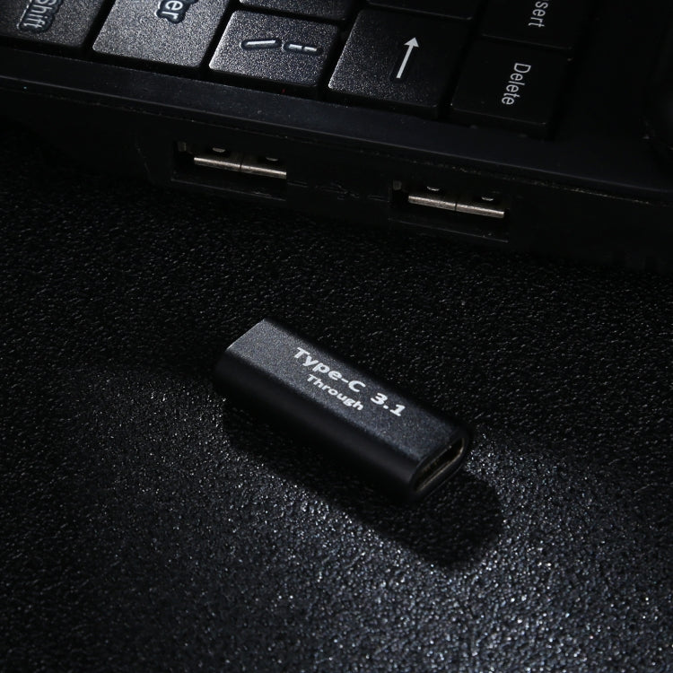 Type-C / USB-C Female to Type-C / USB-C Female Aluminium Alloy Adapter - Computer & Networking by buy2fix | Online Shopping UK | buy2fix