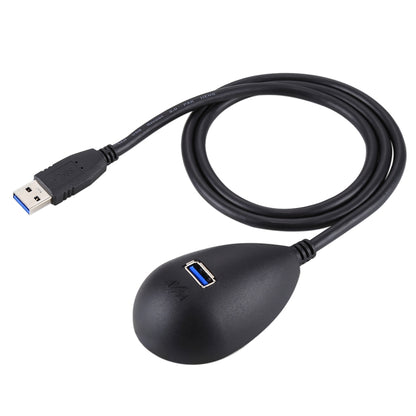 AVM USB 3.0 Male to Female Extension Data Sync Power Charge Cable Desktop Base Dock Holder, Cable Length: 80cm - Computer & Networking by buy2fix | Online Shopping UK | buy2fix