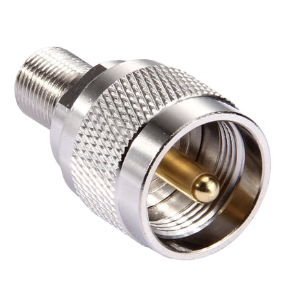 F Female to UHF Male Connector -  by buy2fix | Online Shopping UK | buy2fix