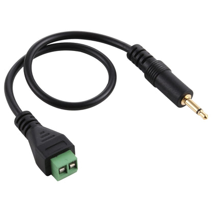 3.5mm Male to 2 Pin Pluggable Terminals Solder-free Connector Solderless Connection Adapter Cable, Length: 30cm - Consumer Electronics by buy2fix | Online Shopping UK | buy2fix