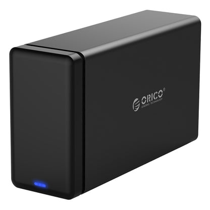 ORICO NS200-C3 2-bay USB-C / Type-C 3.1 to SATA External Hard Disk Box Storage Case Hard Drive Dock for 3.5 inch SATA HDD, Support UASP Protocol - Computer & Networking by ORICO | Online Shopping UK | buy2fix