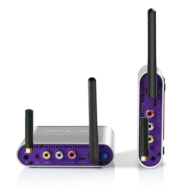 Measy AV550 5.8GHz Wireless Audio / Video Transmitter Receiver with Infrared Return, US Plug - Set Top Box & Accessories by Measy | Online Shopping UK | buy2fix