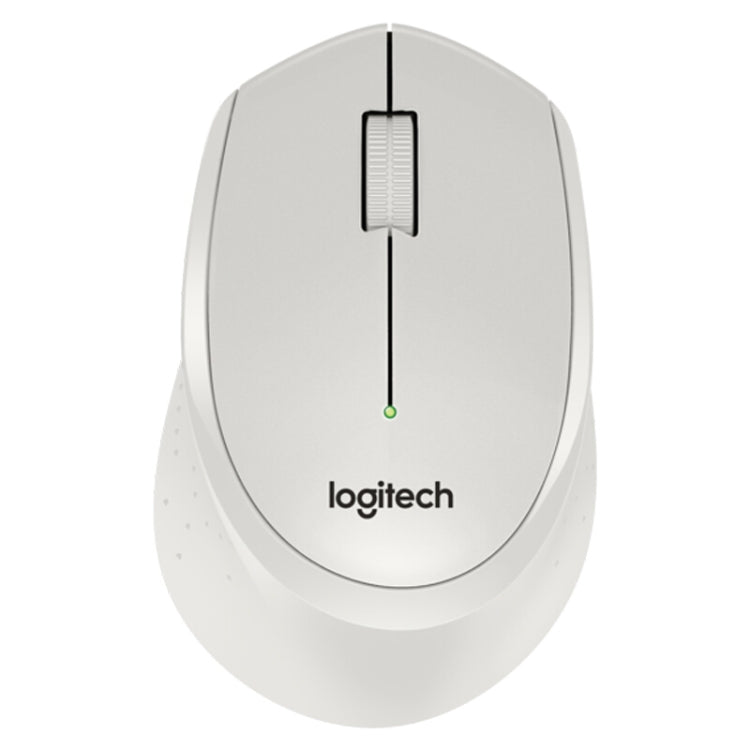 Logitech M330 Wireless Optical Mute Mouse with Micro USB Receiver (White) - Wireless Mice by Logitech | Online Shopping UK | buy2fix