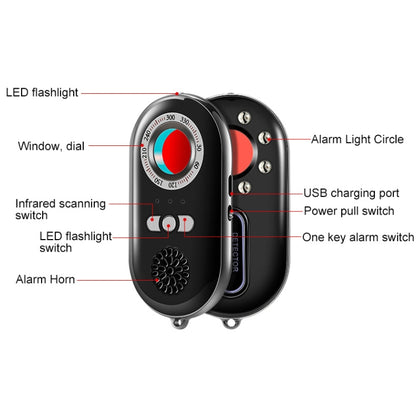 K98 Vibration Security Alarm Anti-theft Detector - Security by buy2fix | Online Shopping UK | buy2fix