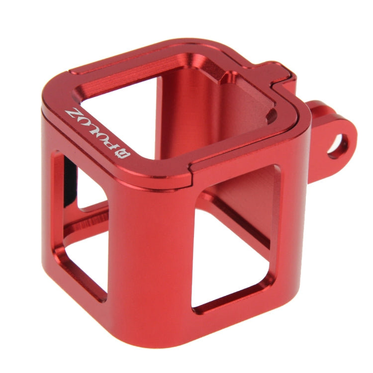 PULUZ Housing Shell CNC Aluminum Alloy Protective Cage with Insurance Frame for GoPro HERO5 Session /HERO4 Session /HERO Session(Red) - DJI & GoPro Accessories by PULUZ | Online Shopping UK | buy2fix