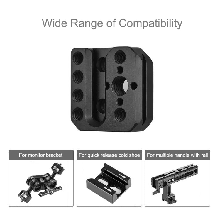 PULUZ Quick Release Plate External Mounting Holder for DJI RONIN / RONIN-S - Quick Release Plate by PULUZ | Online Shopping UK | buy2fix