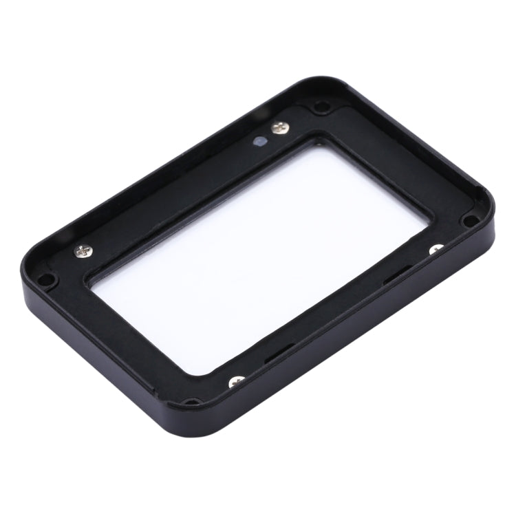 PULUZ Aluminum Alloy Flame + Tempered Glass Lens Protector for Sony RX0 / RX0 II, with Screws and Screwdrivers(Black) - DJI & GoPro Accessories by PULUZ | Online Shopping UK | buy2fix